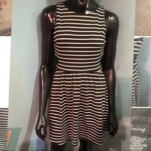 “TIMING” Darling Striped Dress    Size M   NWOT
